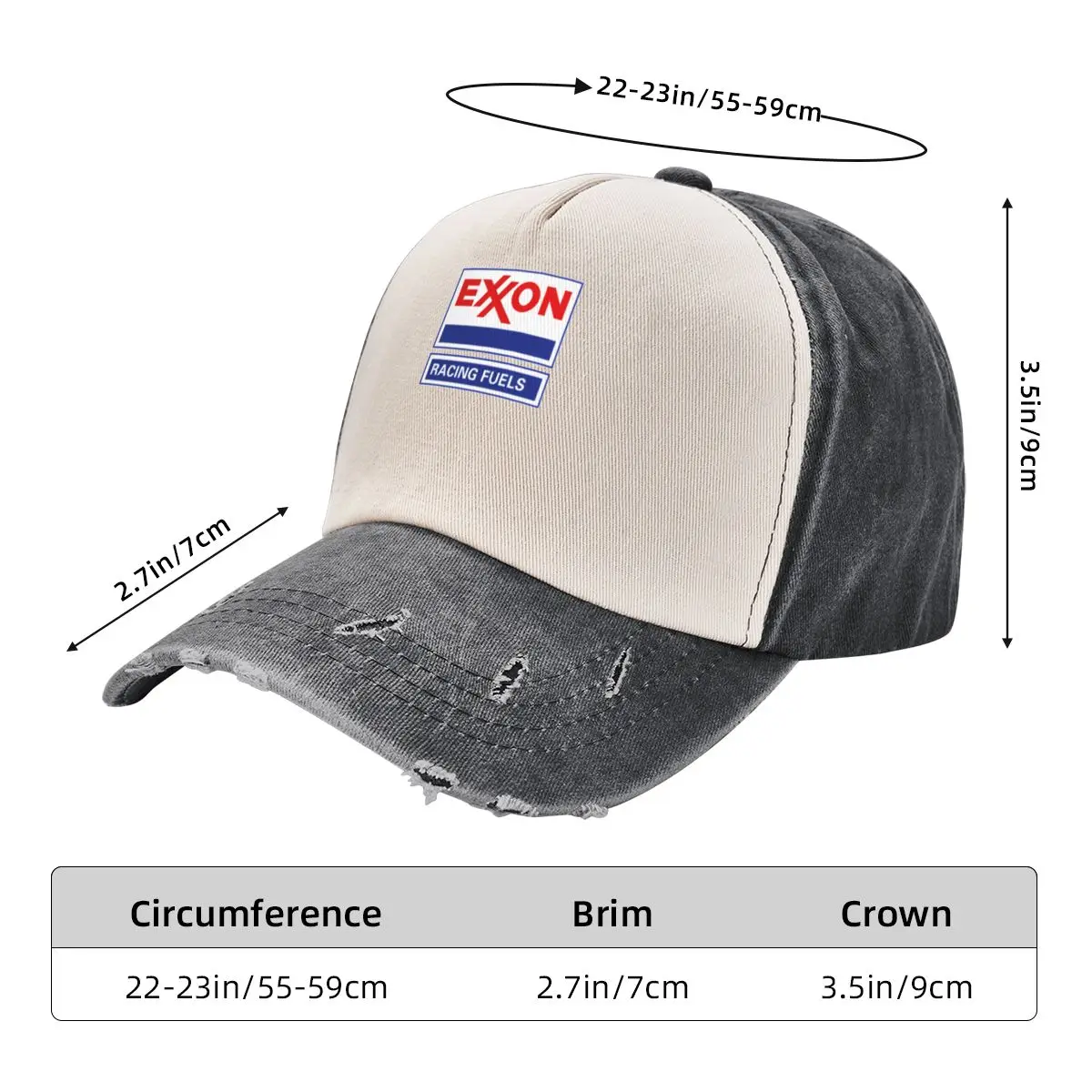 Лидер продаж - футболка Exxon Racing Fuels Merchandise Essential, бейсболка, шляпа дальнобойщика, хип-хоп, женская и мужская (art.: 3920ca699eab9) - 3920ca699eab9