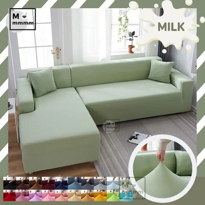 

Elastic Sofa Slipcovers Green Sofa Cover For Living Room Extensible Sofa Protector Stretch Cover For Sofa Adjustable Couch Cover