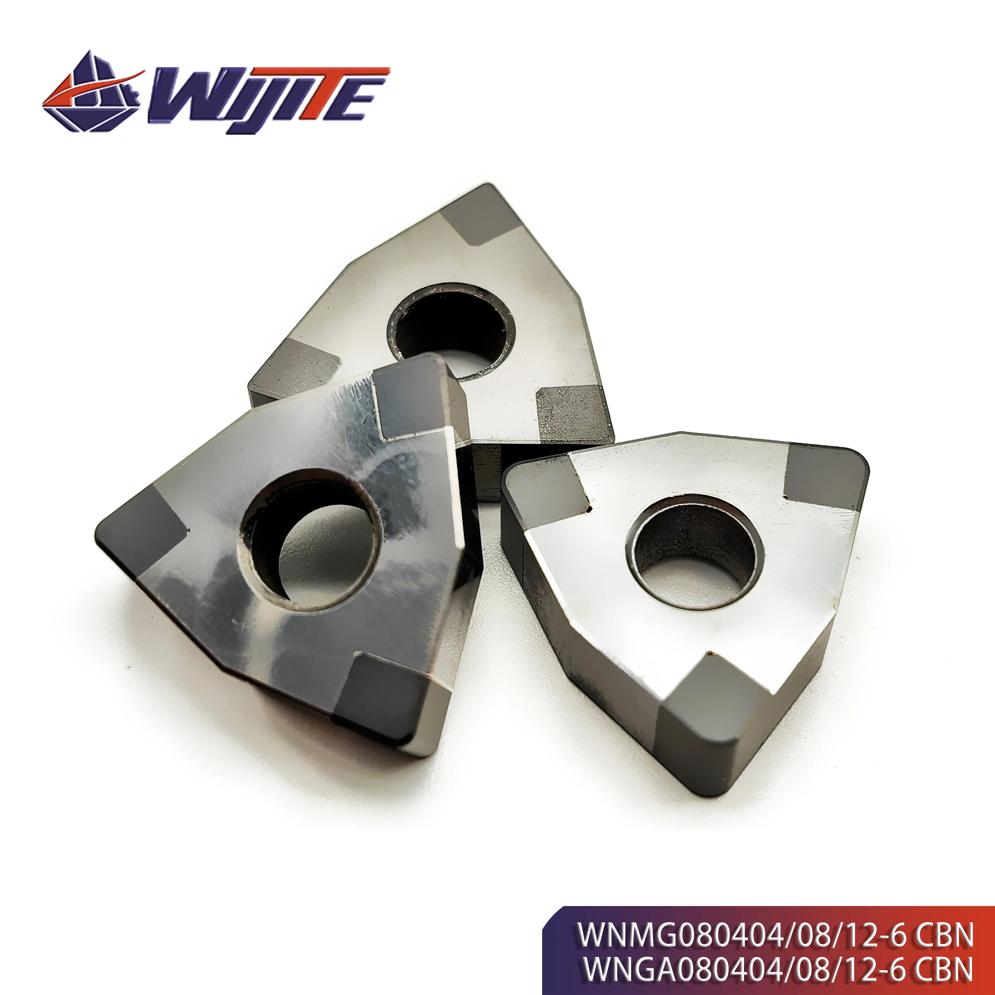 

WNMG080404 08 12 WNGA080404 08 12 CBN machine tool is used for turning high hardness materials such as hardened steel cast iron