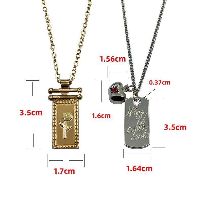 Ожерелье из игры Love And Deepspace Caleb Rafayel ювелирные изделия модное ожерелье коллекция