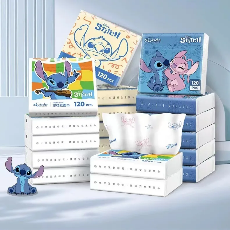 1 упаковка 105*190 мм диснеевские стежки домашние салфетки бумажные полотенца для