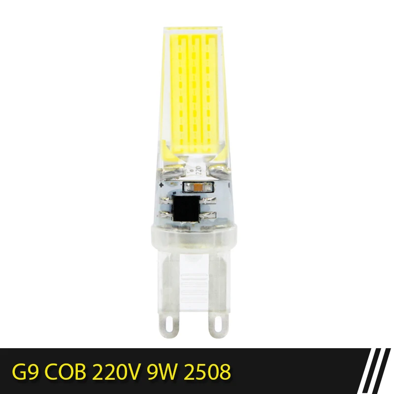 

Светодиодная лампа G4 COB 6W 9W E14 12V 220V