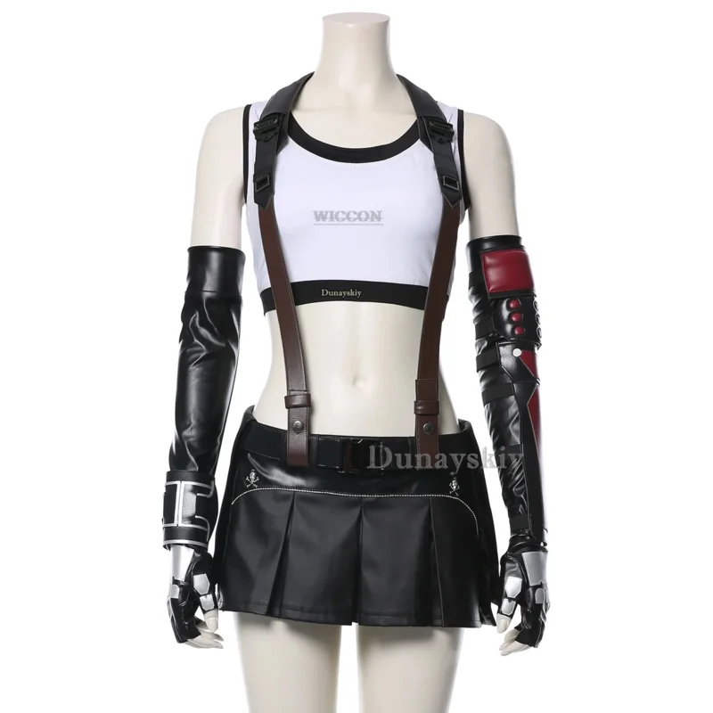 Костюм для косплея Tifa Классическая фантазия VII ремейк locart косплей костюм