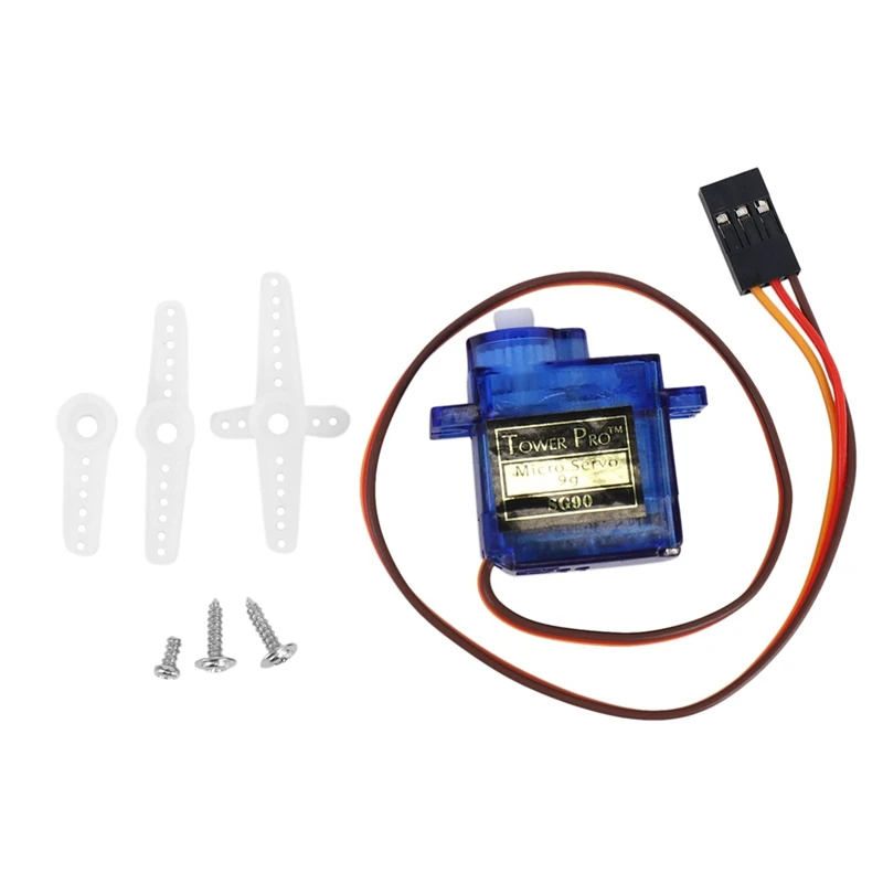 

20 шт. умная электроника Rc Mini 9G 1,6 кг сервомотор Sg90 Для Rc 250 450 Вертолет самолет автомобиль Лодка