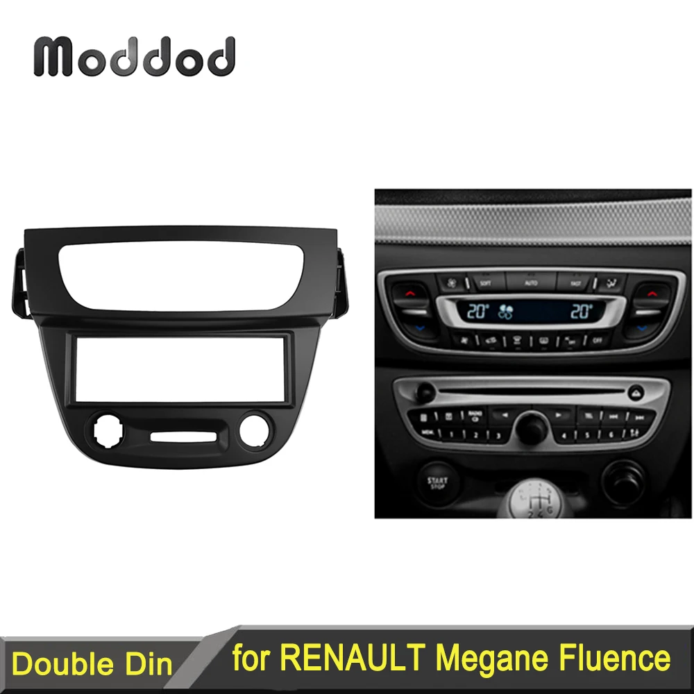 1 Din аудио панель для RENAULT Megane 2008-2015 Fluence радио CD GPS DVD стерео Панель Крепление