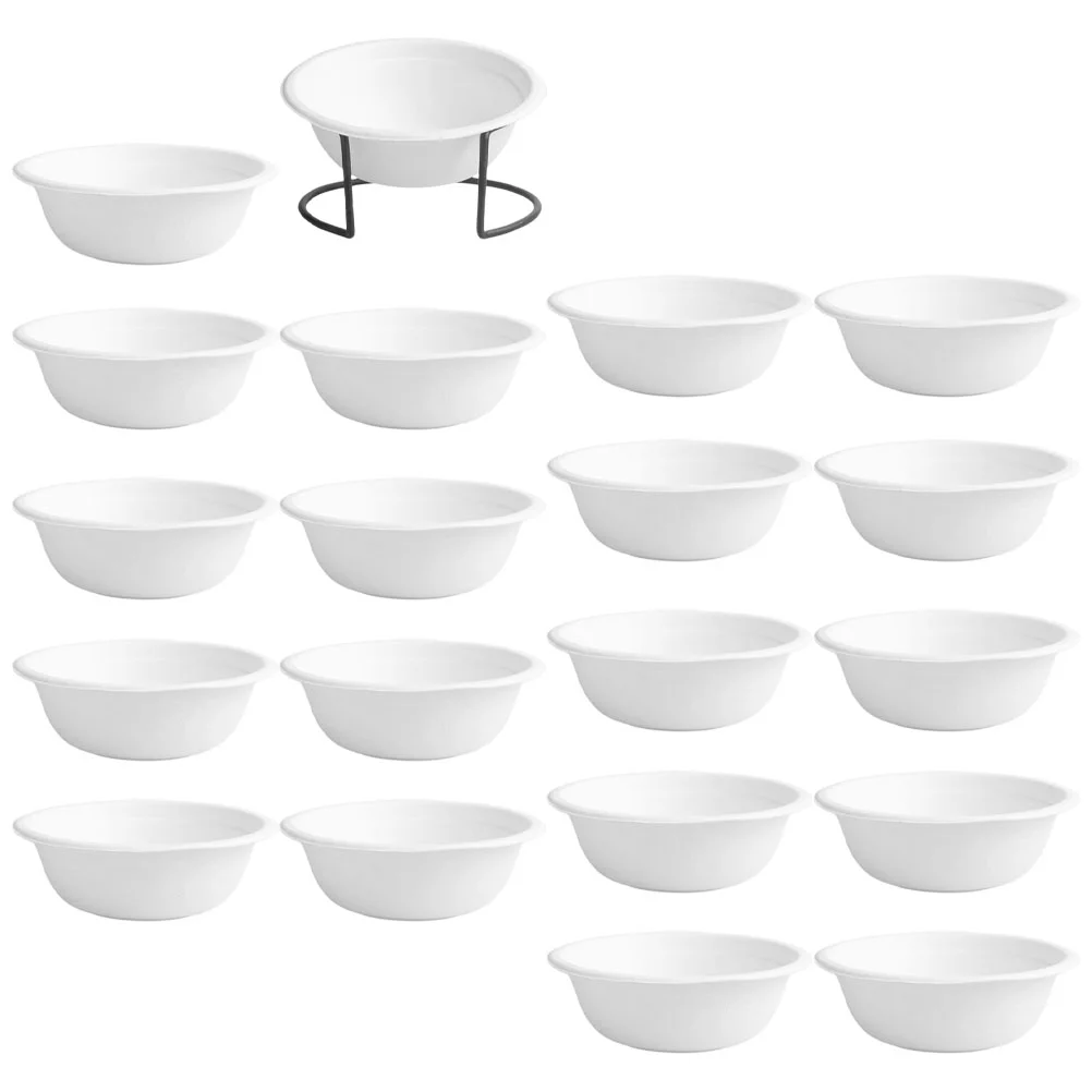 

Cat Bowl Disposable Pets Food Supply Replace Feeding Dog Bowls Containers Travel