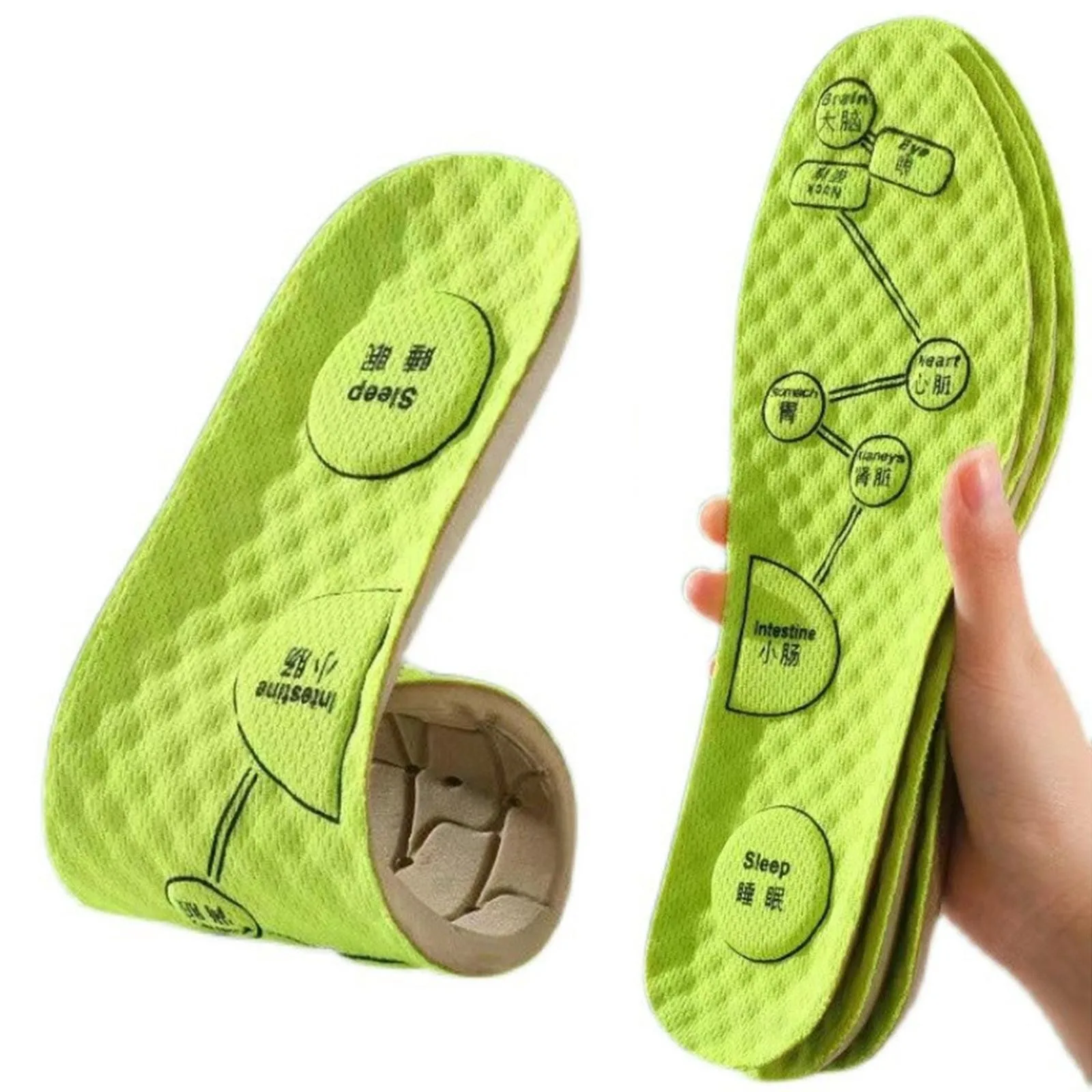

1 пара, дышащие вкладыши для обуви для мужчин и женщин