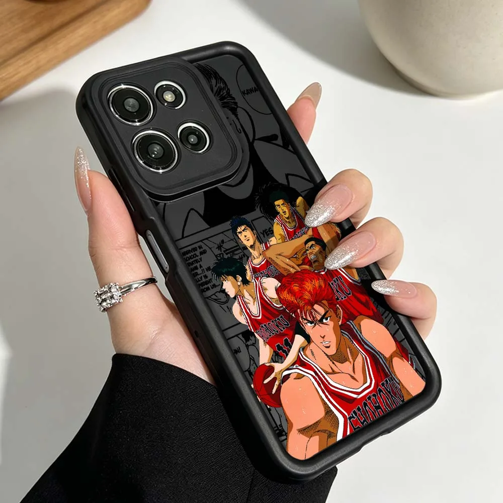 Фото Чехол для телефона S-Slam Dunk Animation для Motorola Moto G86 G85 G75 G56 G06 Edge 70 60 50 Fusion Eye Ladder, силиконовый чехол №3