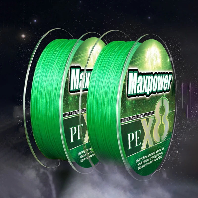 

8 Stands Braided PE Fishing Line Multifilament Weave Spinning 100m Dynema Ultimate Abrasion Resistance Extreme Strong Fishing