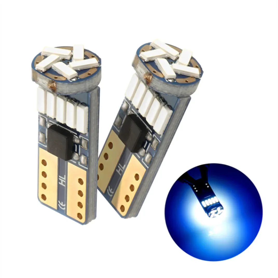 Автомобильные лампы индикатора ширины с бесконечным декодированием t10 4014 15smd