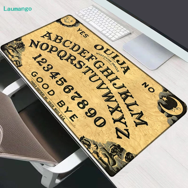 

Ouija Mausepad Custom Mouse Pad Gamer Gaming Pc Accessories Desk Mat Office Carpet Keyboard Keycaps Table Pads Deskmat MOUS Mats