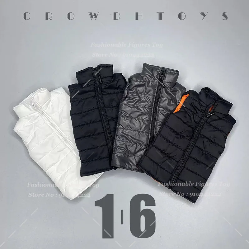 1/6 мужской пуховик без рукавов куртка-пуховик повседневное пальто с