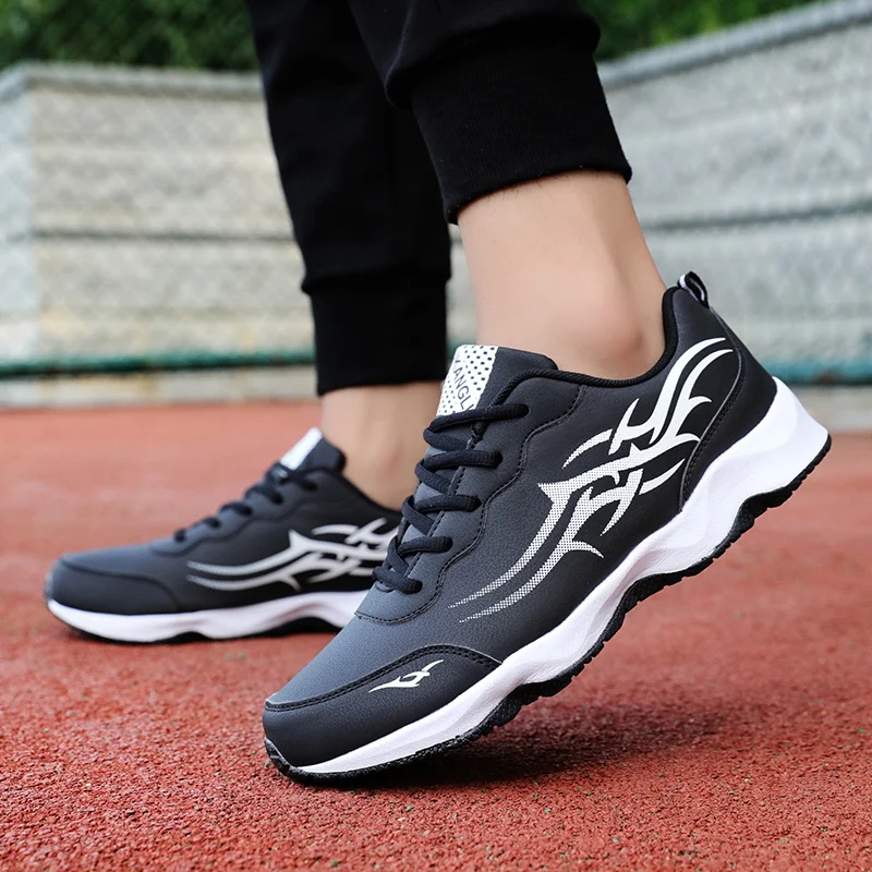 

Sports Man Shoes Number 12 Men's Breathable Sneakers Easy Sneakers Sport Man Brand Zapatillad Running Shoes Soft Tennis Gym Wit