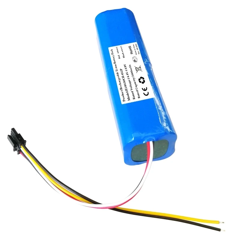 

New 14.4V 5600mAh Li-ion Battery For CECOTEC CONGA 4090 Robot Vacuum Cleaner 18650 Accessories