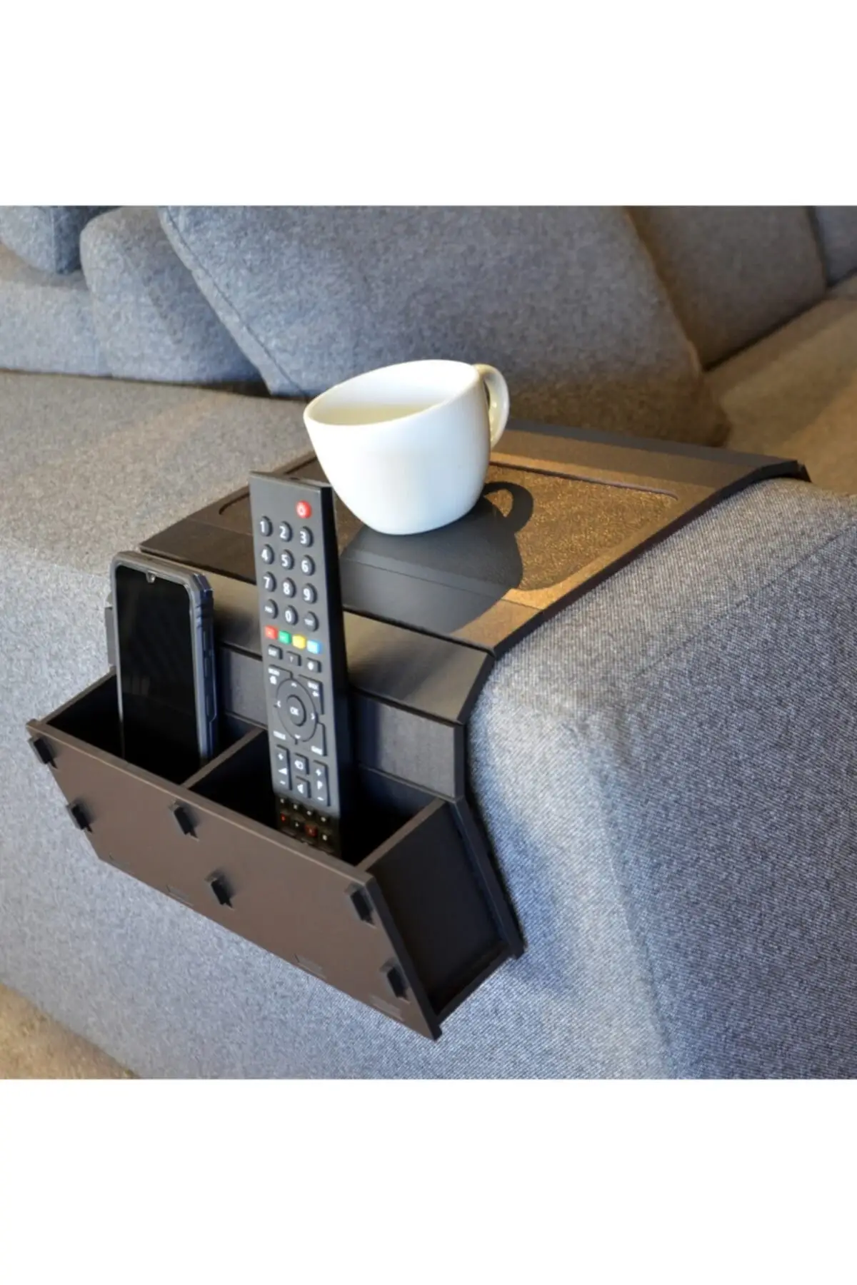 Столик-поднос для дивана с пультом дистанционного управления