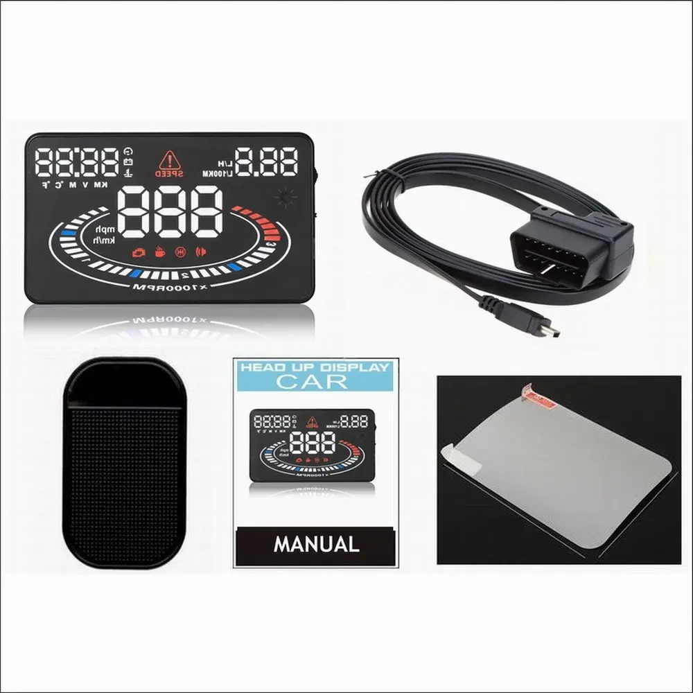 Автомобильный проекционный дисплей (HUD) для Hyundai Accent MC 2006-2010, RB 2012-2017, HC 2018-2026. Аксессуары для автомобильной электроники. (art.: 3920dcbb68149) - 3920dcbb68149