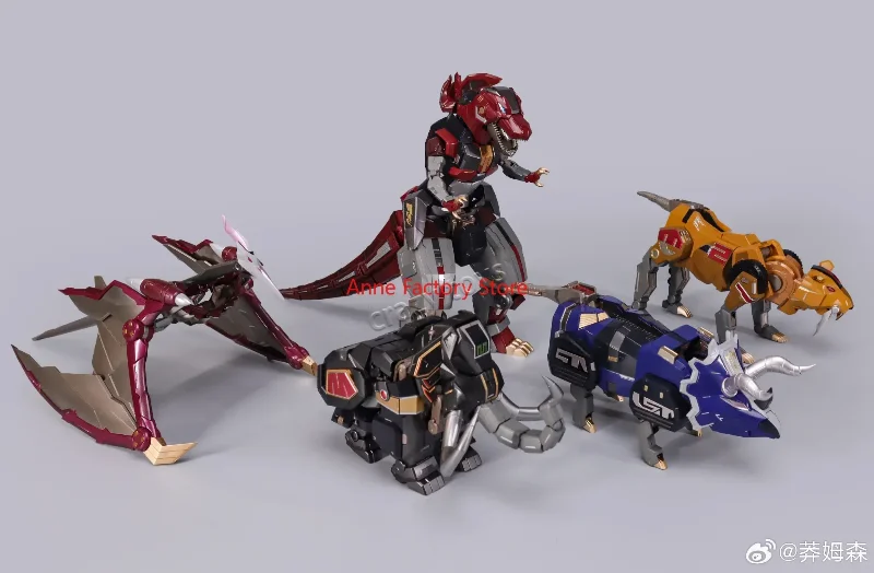 Фото В наличии: Новая модель Ráfaga ZL-01 KO FLAMETOYS Beast Lord Dragon Caesar Megazord, готовая фигурка из сплава. №3