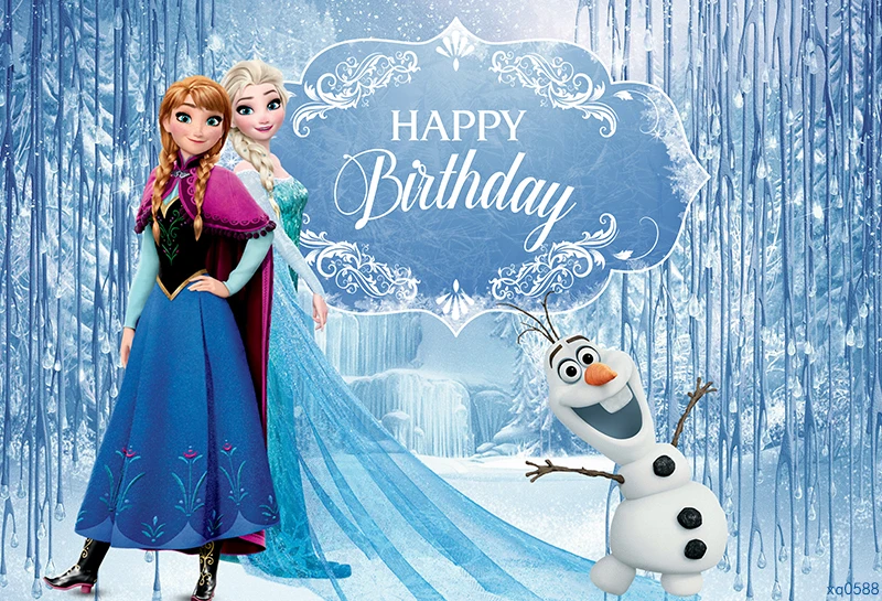 Студийный фон для фотографий Холодное сердце |