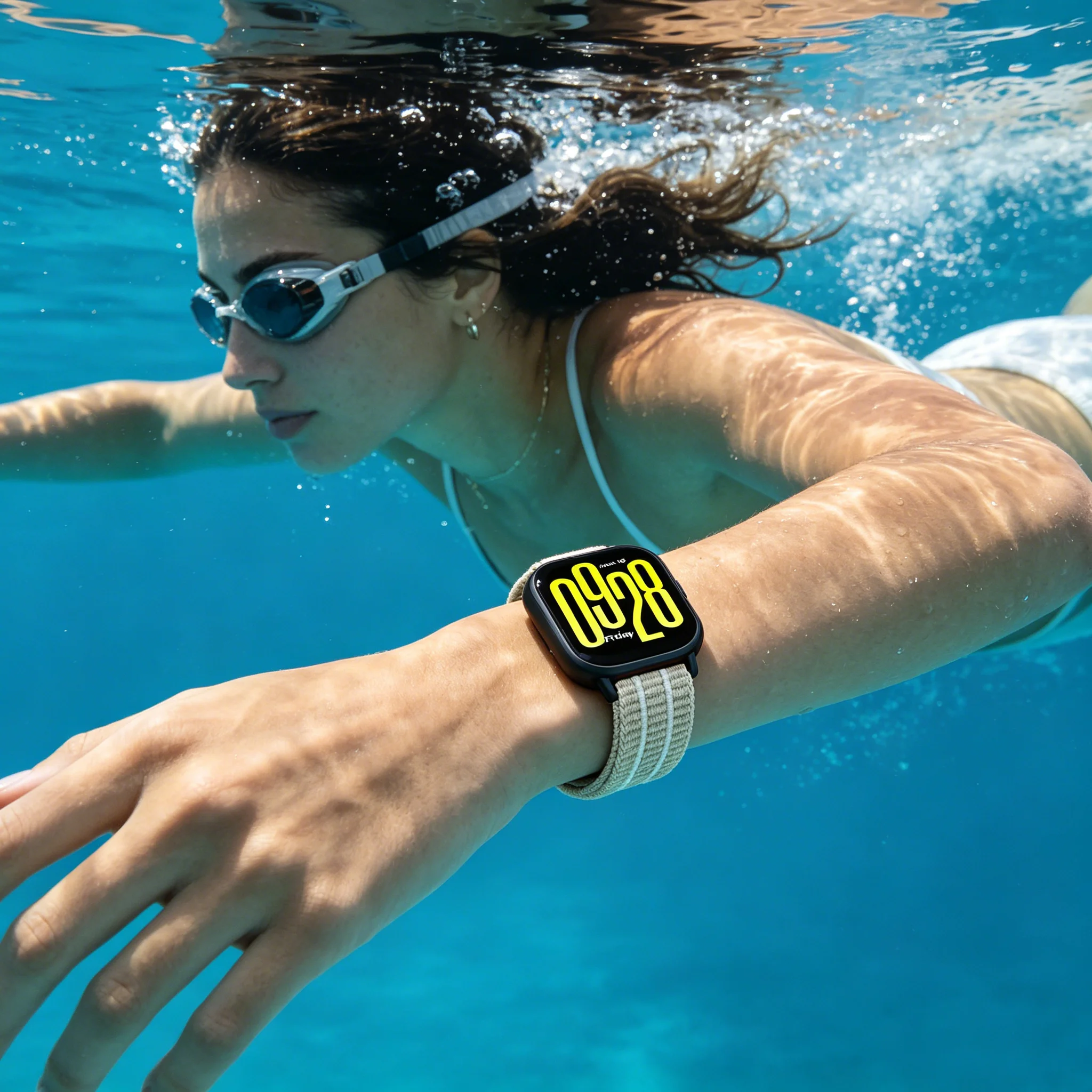 Нейлоновый ремешок для Redmi Watch 5 Lite5 Active, спортивный дышащий браслет, ремешок для Xiaomi Redmi Watch 5 Active, 22 мм, ремешки для часов. (art.: 3920daab20b86) - 3920daab20b86