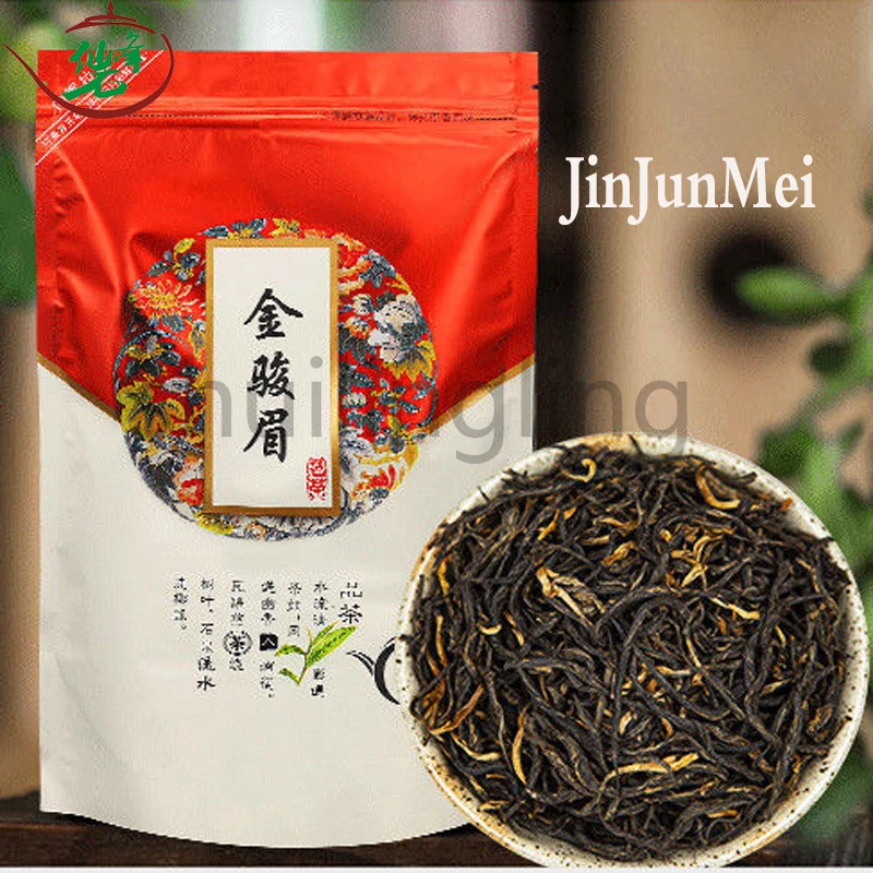 

2022 China 3A Quality Kim Chun Mei Jin Jun Mei Red Tea Jinjunmei Black for Lose Weight Health Care Loss Slimming Tea 250g