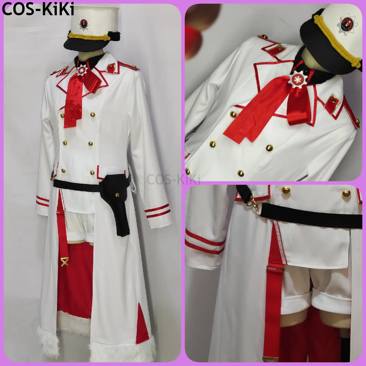 Фото COS-KiKi синий архив Cherino игровой костюм великолепная милая униформа косплей костюм Хэллоуин карнавальная вечеринка наряд для ролевых игр №4