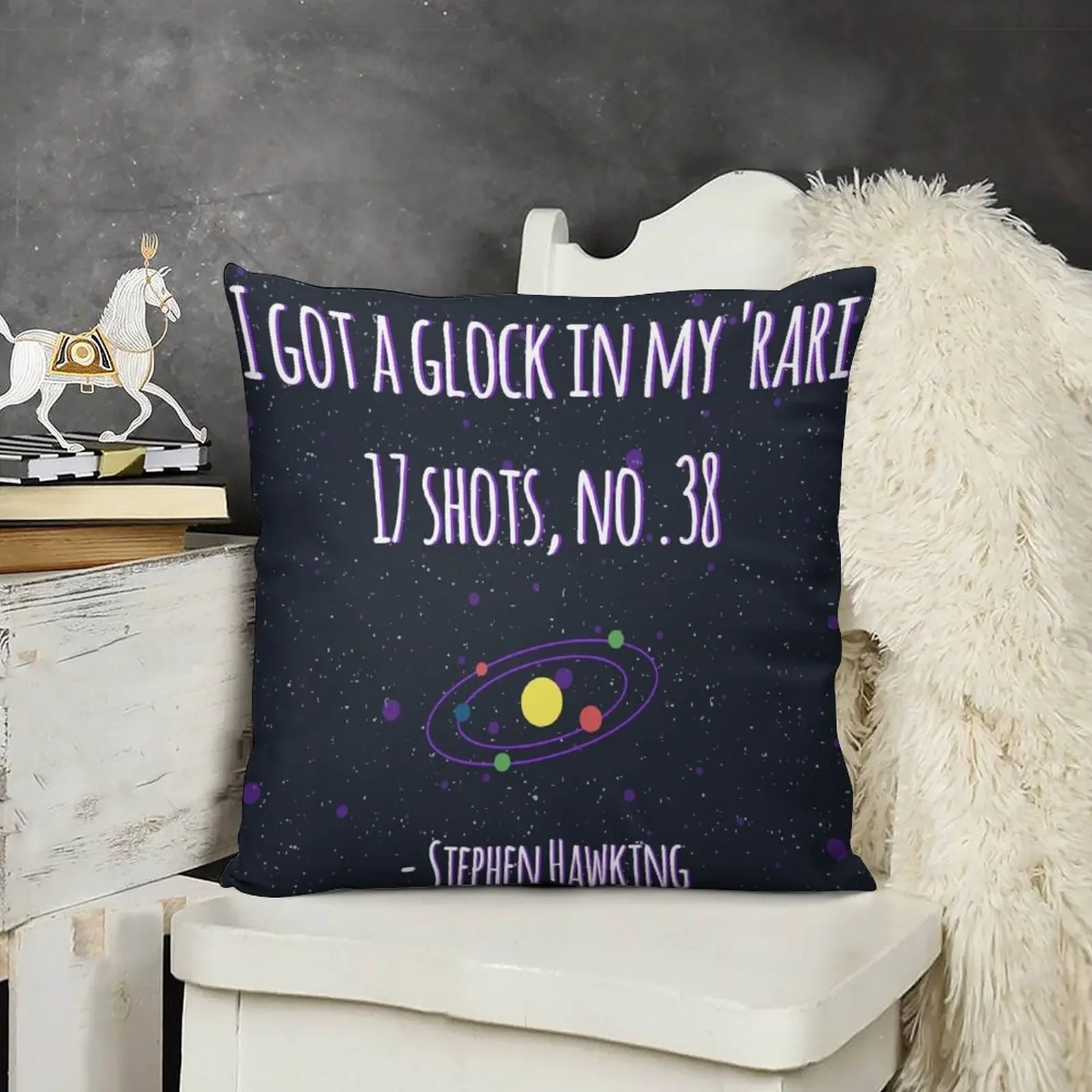 Glock In My 'Rari-Стивен Хокинк декоративная подушка чехлы для диванов декоративные