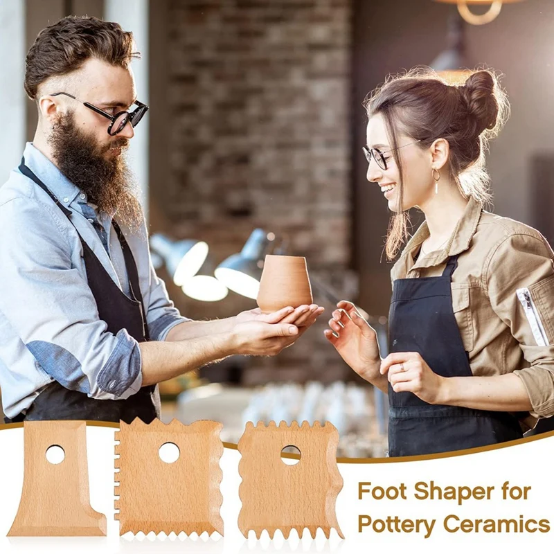 3 шт. инструменты для керамики керамические обрезки ребер формирования стопы