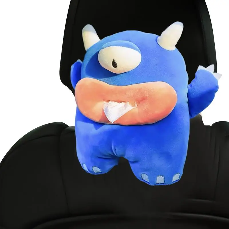 Милая автомобильная коробка для салфеток супер мягкий плюшевый держатель