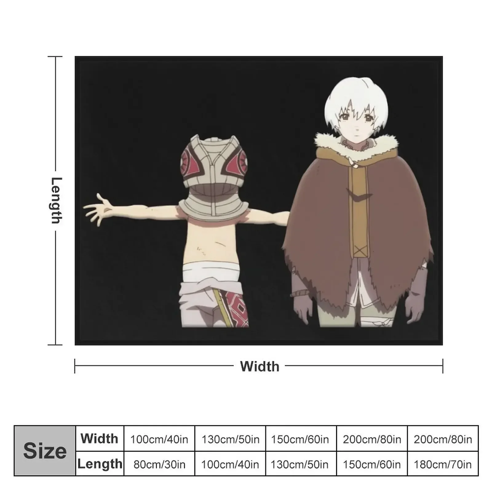 Плед Fushi из аниме Fumetsu no Anata e