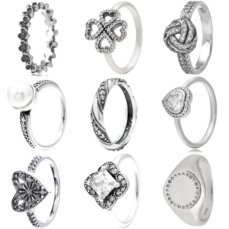 

Женское кольцо из серебра 925 пробы, с жемчугом