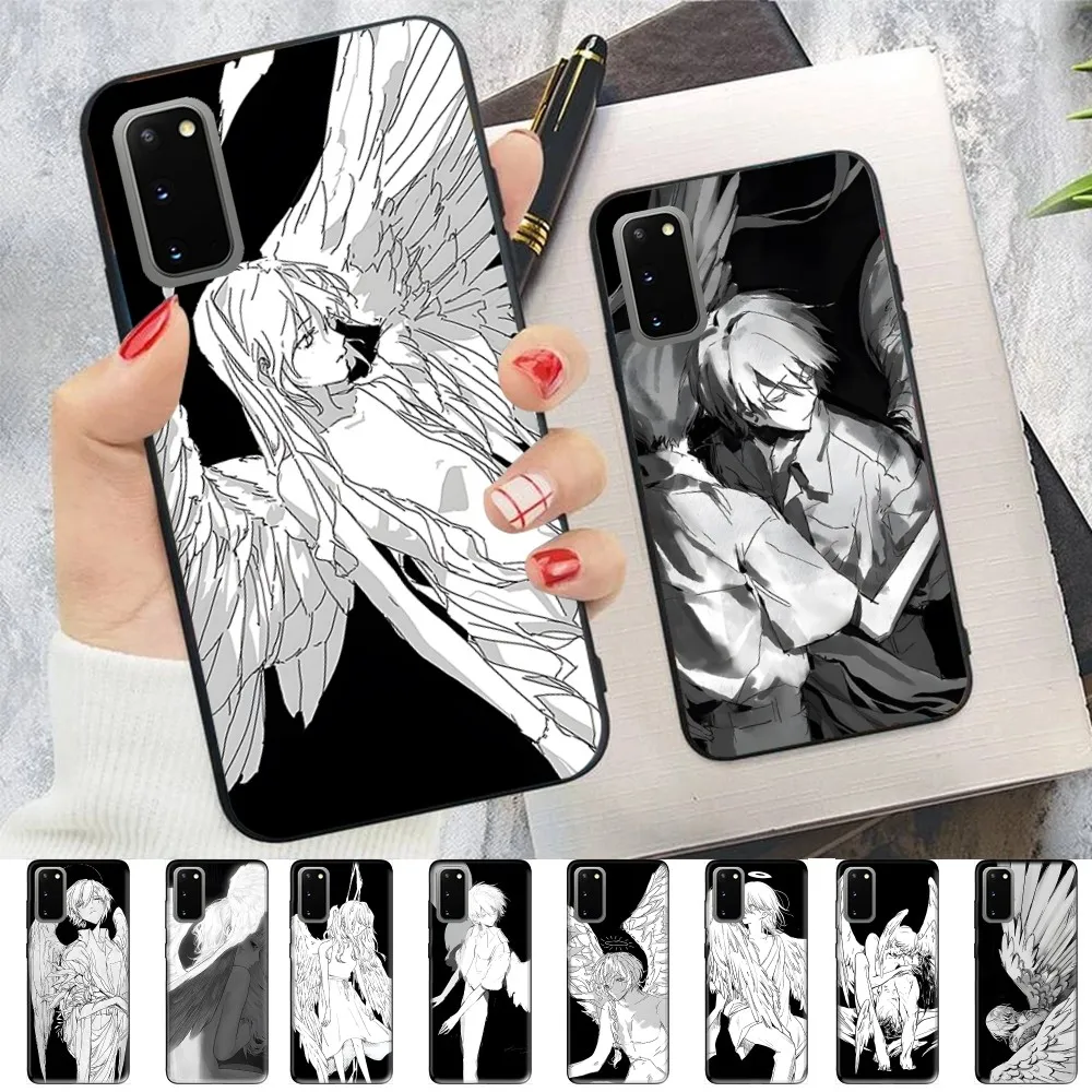Чехол для телефона Clmj Beautiful Angel Samsung S 9 10 20 21 22 23 30 24 Plus Lite Ultra FE S10lite Fundas