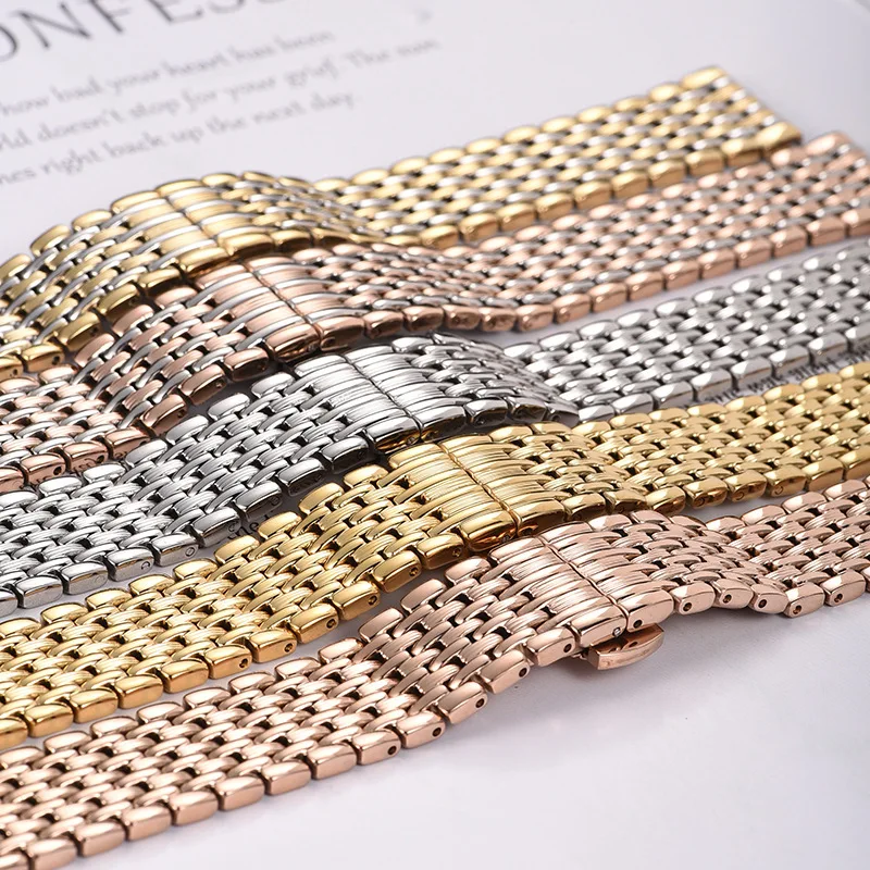 Solid Metal Watch Straps For Garmin Vivoactive Vivomove 3 Music Luxe Style HR Shockproof Durable Wristband Watch Accessories