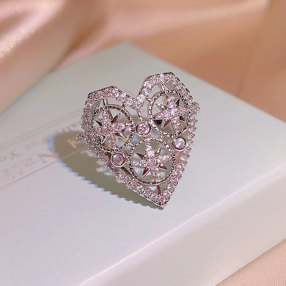 

Оригинальные женские кольца WPB, блестящие бриллиантовые женские роскошные ювелирные изделия, дизайн с блестящим цирконием, красивый подарок для девушки, для вечеринки, Новинка