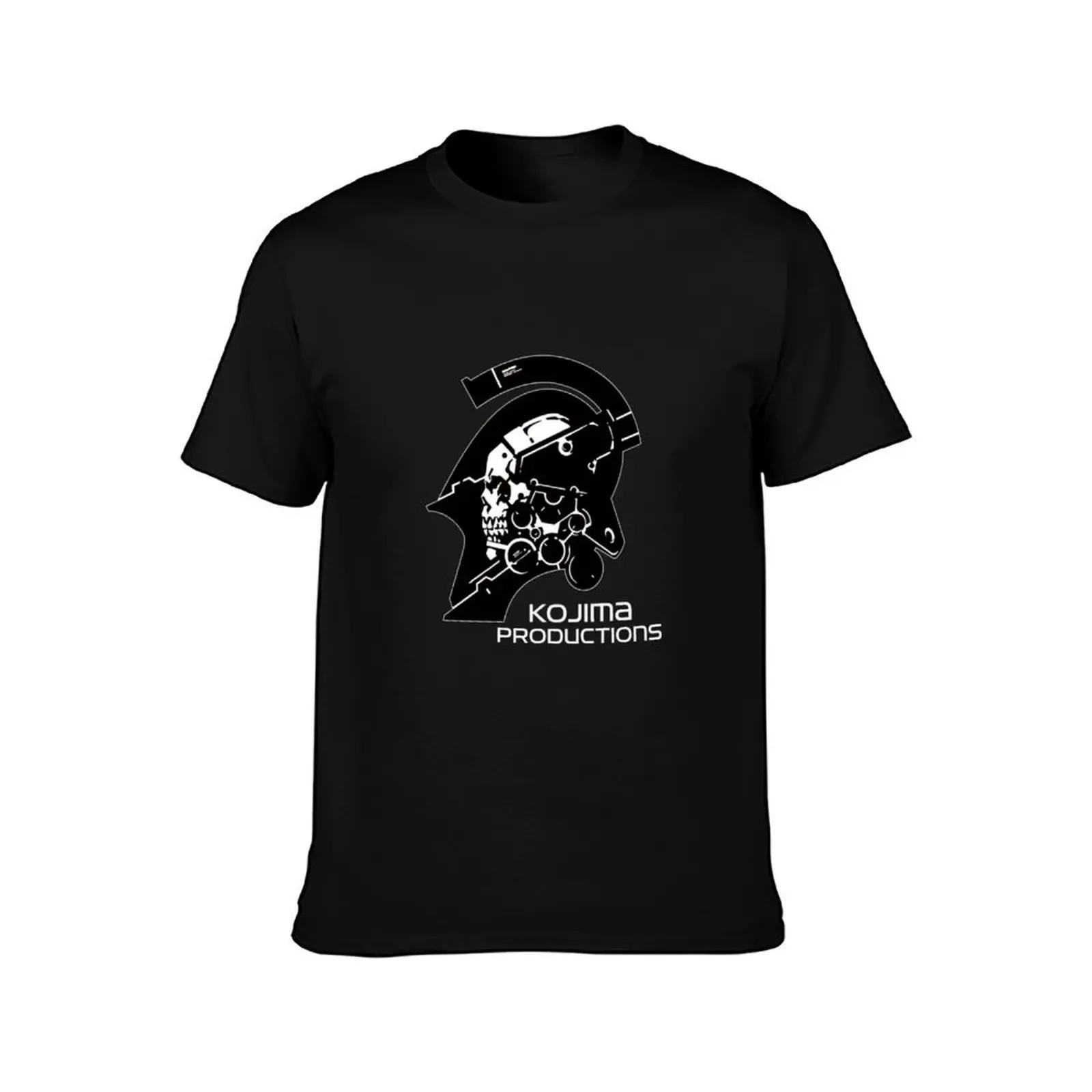 Фото KOJIMA PRODUCTIONS Новая футболка с логотипом Kojipro Hideo Kojima, базовая дышащая однотонная футболка №2