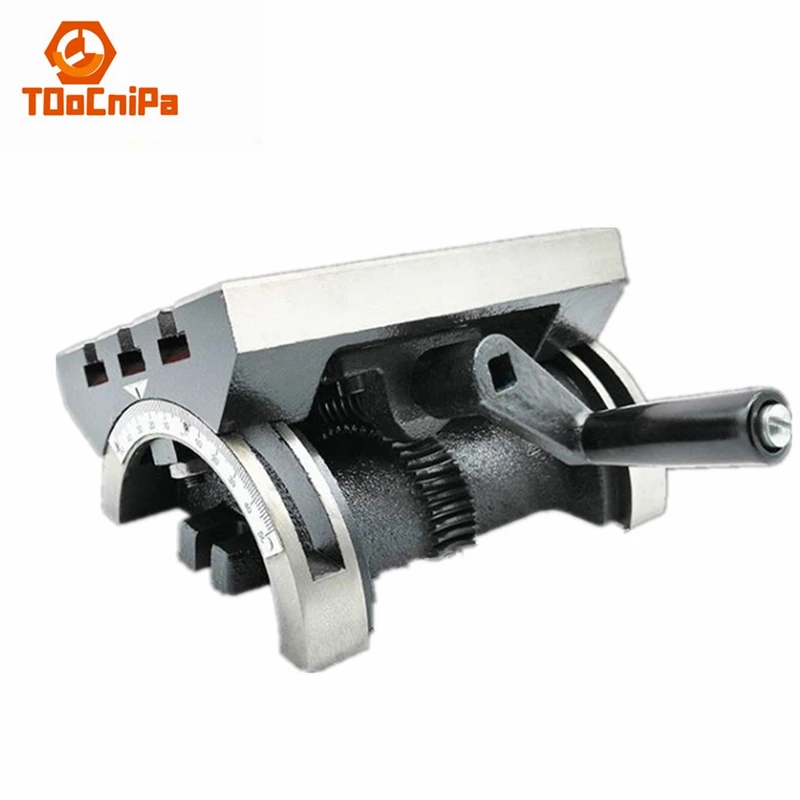 

Milling Machine Drilling Machine Adjustable Angle can be Tilted Angle Rotary Table Inclined Work Table 7/10/12/15/24 inches
