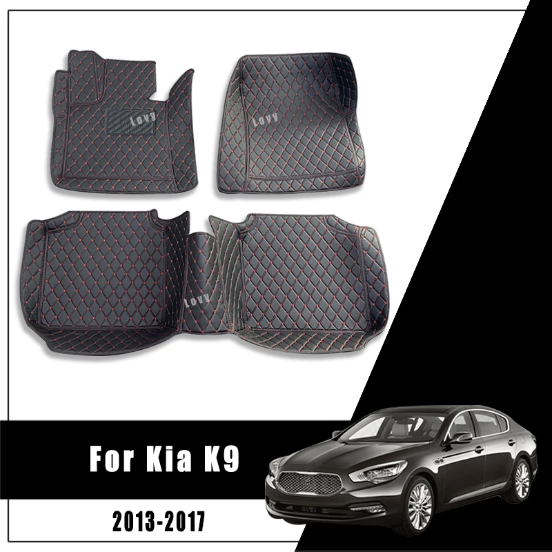

Автомобильные коврики для Kia K9 2017 2016 2015 2014 2013, водонепроницаемые коврики для ног, оригинальные автозапчасти, аксессуары, товары, коврики