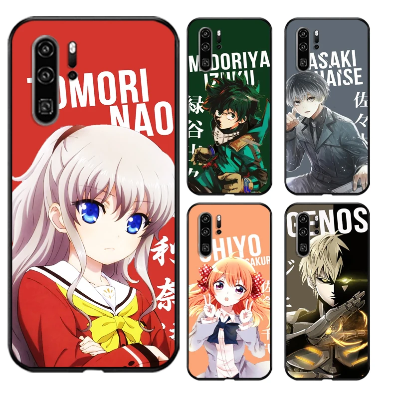 

Bandai Anime Japan Phone Cases For Huawei Honor P20 P20 Lite P20 Pro P30 Lite Huawei Honor P30 P30 Pro Coque Carcasa Back Cover