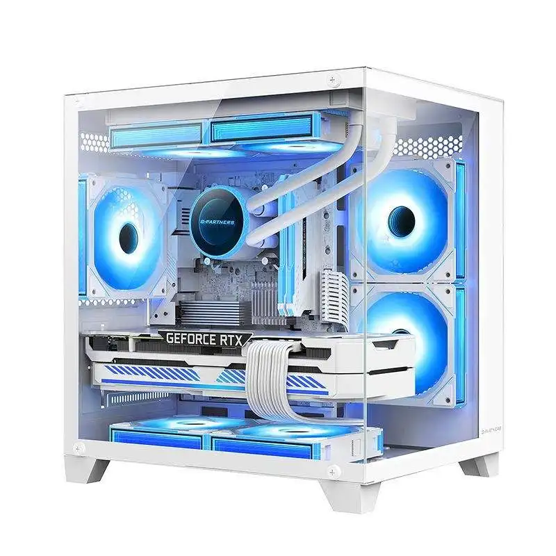 Игровой компьютер Intel Core i3 12100 / i5 12400 H610m 16ГБ DDR4 RX580