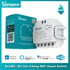 Умный мини-выключатель SONOFF DUALR3  R3 Lite с поддержкой Wi-Fi