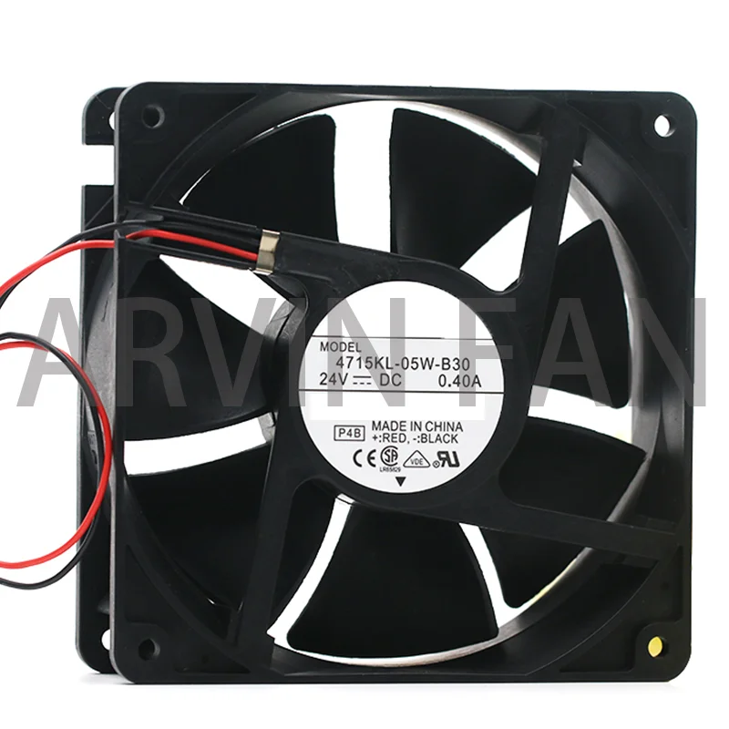 4715KL-05W-B30 4715KL-05W-B39 12038 24 В 0.36A двухшаровой преобразователь частоты осевой вентилятор охлаждения