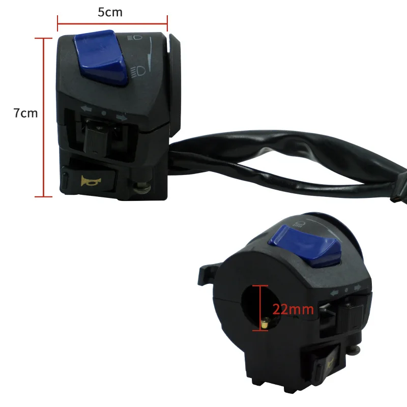 Модификация мотоцикла Руль переключатель сигнала поворота сигнал отключение