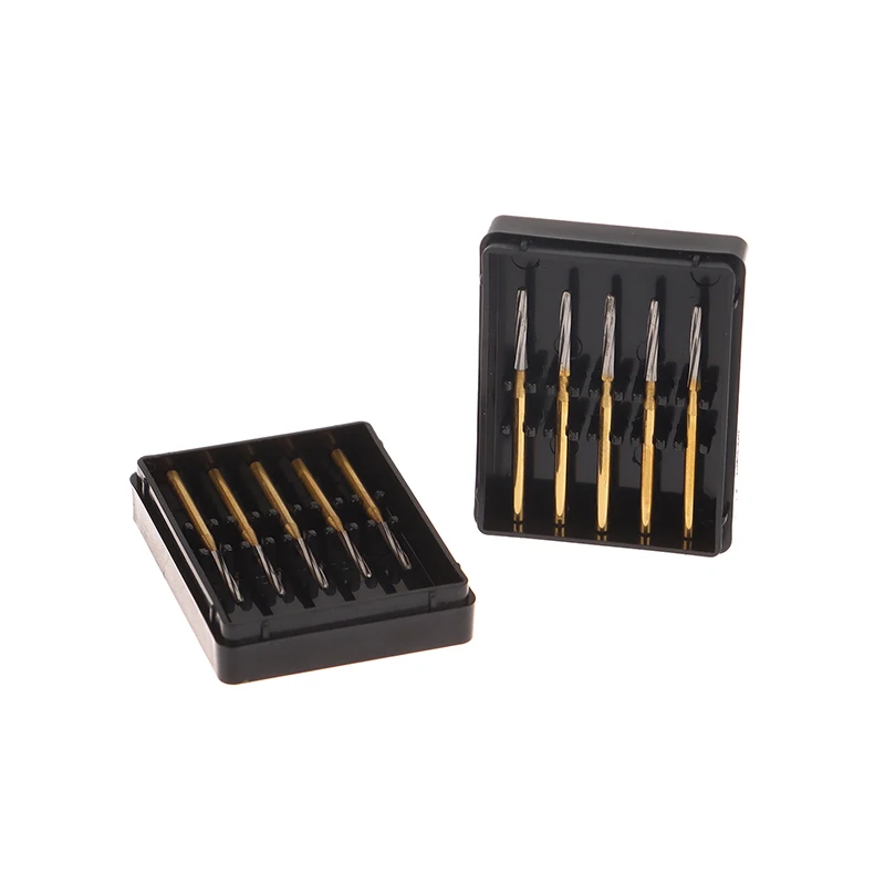 5 шт. стоматологические карбидные боры хирургические эндодонтические фрезы для