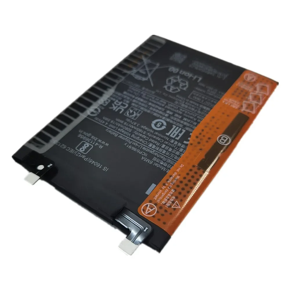 BM5A 5160 мАч Hongmi Оригинальный аккумулятор для Xiaomi Mi MIUI Redmi Note 11 pro 11pro телефона