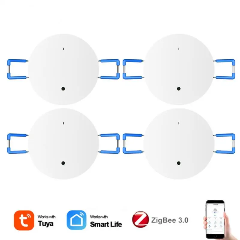 

Infrared Radar Sensor Mobile App-key Control Ceiling-mounted Human Presence Sensor Adjustment Of Lights Tuya Smart Zigbee 3.0