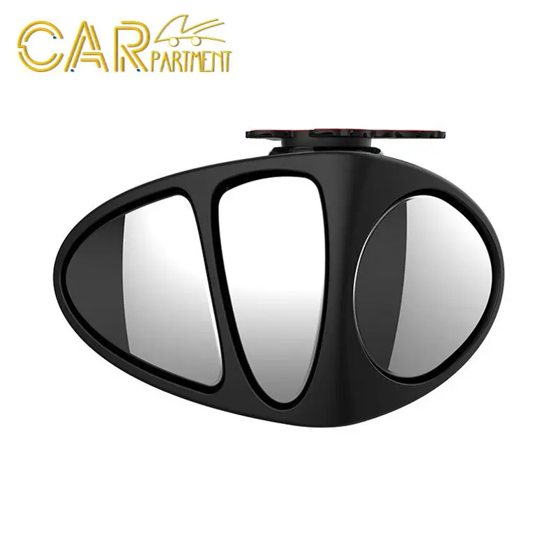 

Регулируемое автомобильное зеркало с поворотом на 360 градусов, выпуклое зеркало заднего вида 3 в 1, широкоугольное Автомобильное Зеркало для...