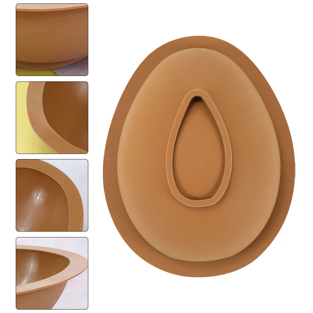 Пасхальные формы силиконовые для яиц жевательные в форме яичной скорлупы