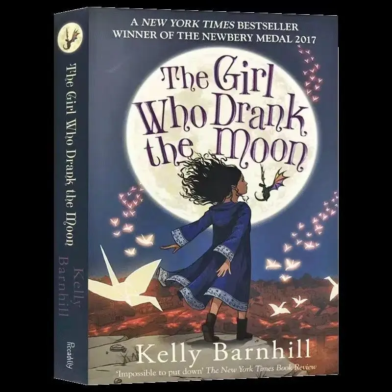 The Girl Who Drank the Moon The Girl Who Drank the Moon English original English book extracurricular reading