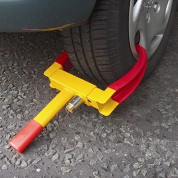 

Heavy Duty Wheel Lock Clamp Boot Tire Claw Trailer Auto Car Truck ATV RV Carts Automotive Boat Trailers