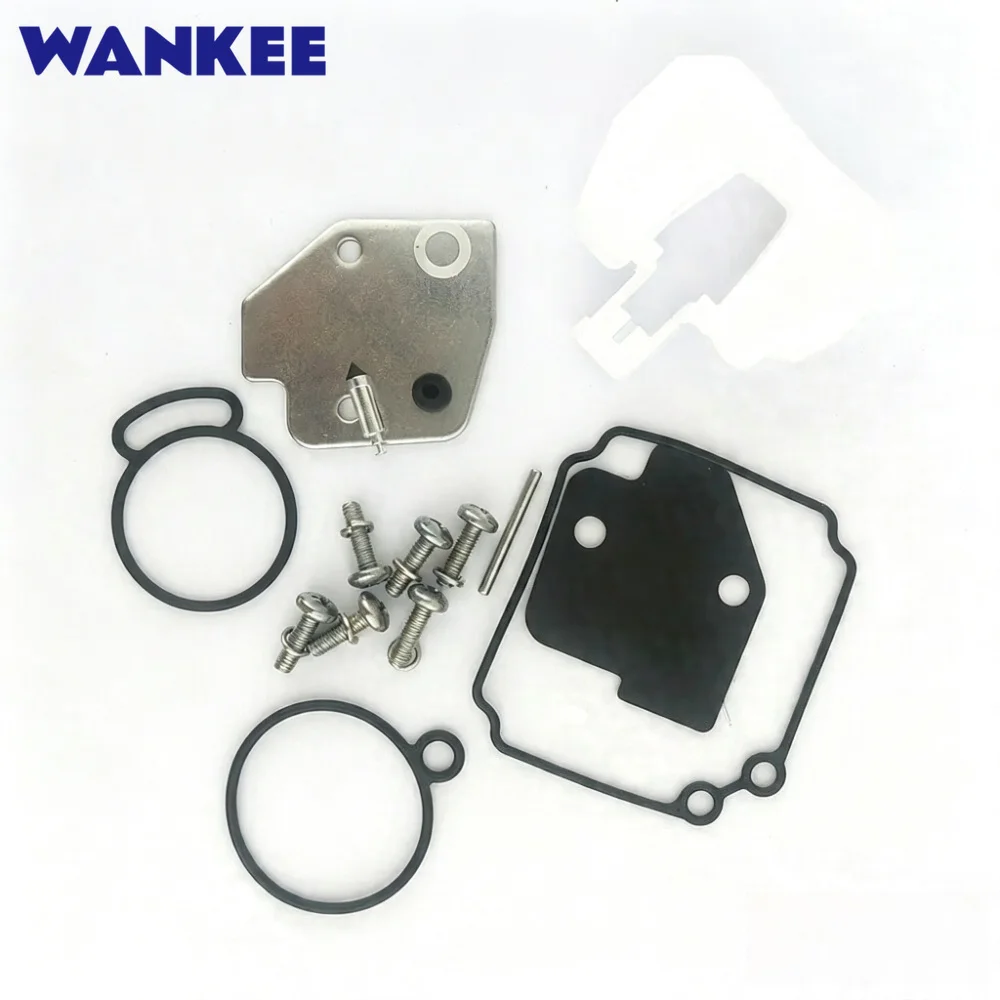 Фото Ремкомплект карбюратора Wankee 3PCS 3C8-87122-1 для лодочных моторов Tohatsu M40 M50 40HP 50HP 2-тактных №3