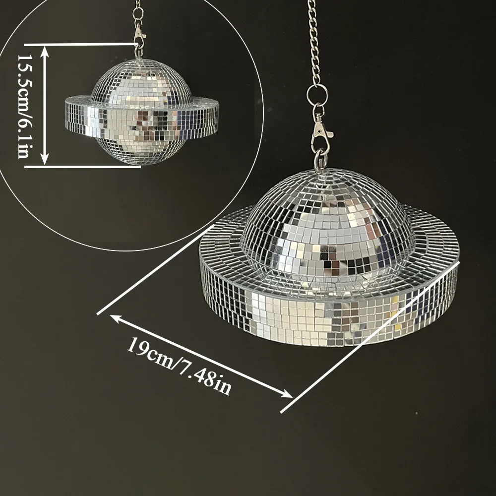 

Стеклянный зеркальный шар для дома